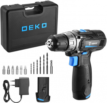 Дрель-шуруповерт Deko GCD12DU3 SET 3