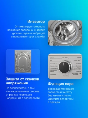 Стиральная машина Beko WSPE6H616S