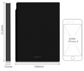 Блокнот Deli 22290BLACK