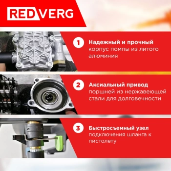 Минимойка RedVerg RD-HPW1200