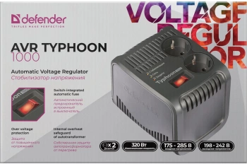 Стабилизатор напряжения Defender AVR Typhoon 1000