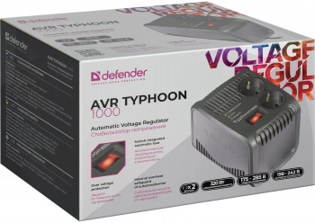 Стабилизатор напряжения Defender AVR Typhoon 1000