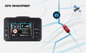 Видеорегистратор с радар-детектором Incar  SDR-40 Tibet