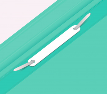 Папка-скоросшиватель Бюрократ Pastel -PSLAST/GRN A4 прозрач.верх.лист пластик мятный 0.14/0.18