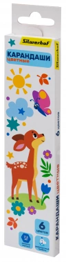 Карандаши цв. Silwerhof  Веселые друзья
