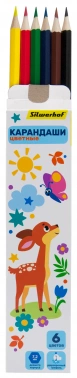Карандаши цв. Silwerhof  Веселые друзья