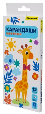 Карандаши цв. Silwerhof  Веселые друзья