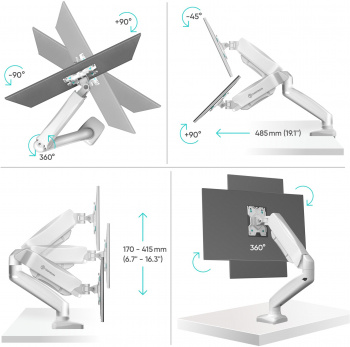 Кронштейн для мониторов Onkron G80W
