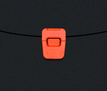 Портфель Бюрократ Black Opal BLPP01OR 1 отдел. A4 пластик 0.7мм черный/оранжевый