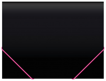 Портфель Бюрократ Black Opal BLPP13 13 отдел. A4 пластик 0.7мм черный/ассорти