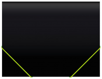 Портфель Бюрократ Black Opal BLPP13 13 отдел. A4 пластик 0.7мм черный/ассорти