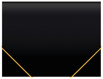 Портфель Бюрократ Black Opal BLPP13 13 отдел. A4 пластик 0.7мм черный/ассорти