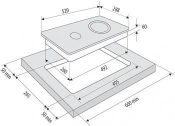 Варочная поверхность Krona Orsa 30