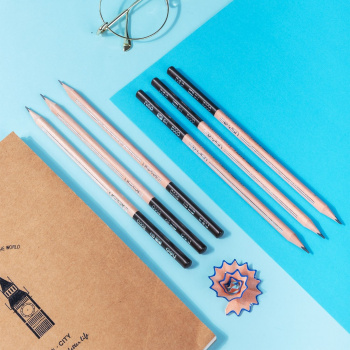 Карандаш ч/г Deli  EC002-HB