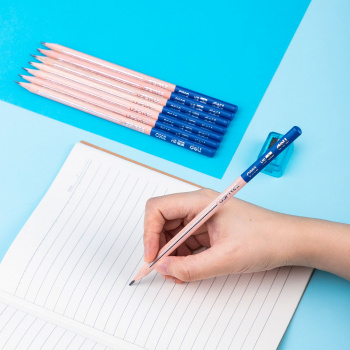 Карандаш ч/г Deli  EC002-HB