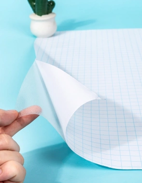 Пленка Deli EH831 Uspire для книги с липк.сл. ПП гладкая прозр. 500х3000