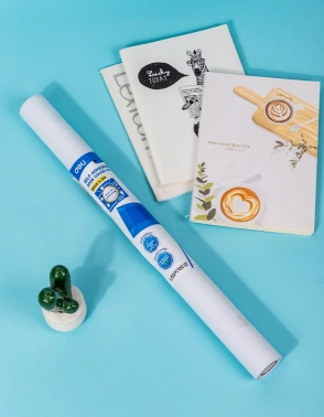 Пленка Deli EH831 Uspire для книги с липк.сл. ПП гладкая прозр. 500х3000