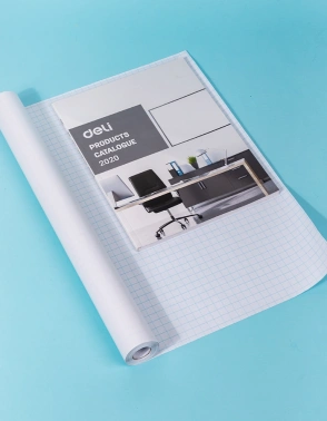 Пленка Deli EH832 Uspire для книги с липк.сл. ПП гладкая прозр. 500х5000