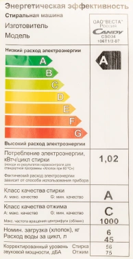 Стиральная машина Candy Smart Pro CSO34 106T1/2-07