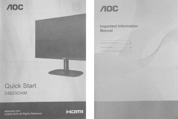 Монитор AOC 23.8