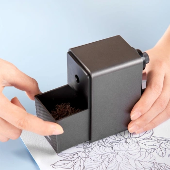 Точилка для карандашей механическая Deli  71160Black