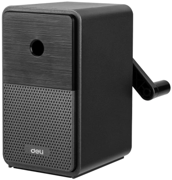 Точилка для карандашей механическая Deli  71160Black