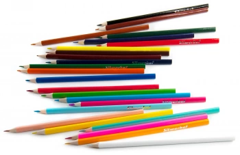 Карандаши цв. Silwerhof Веселые друзья 2.65мм трехгран. дерево ассорти 24цв. коробка/европод.