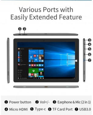 Планшет Jumper Ezpad Pro 8