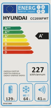 Холодильник Hyundai CC2056FWT