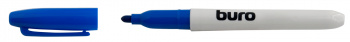 Маркер для досок Buro пулевидный пиш. наконечник 2.5мм синий коробка