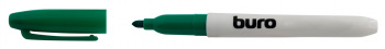 Маркер для досок Buro пулевидный пиш. наконечник 2.5мм зеленый коробка