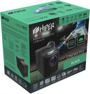 Проектор Hiper Cinema D12 Black
