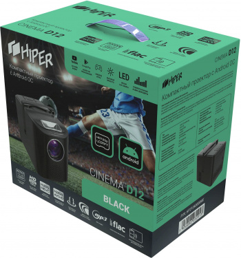 Проектор Hiper Cinema D12 Black
