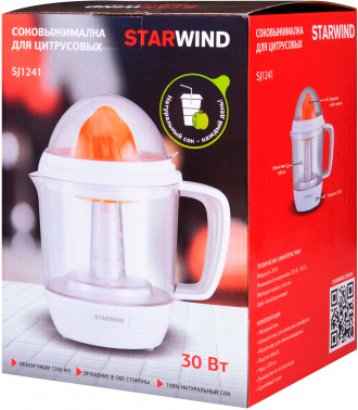 Соковыжималка цитрусовая Starwind SJ1241