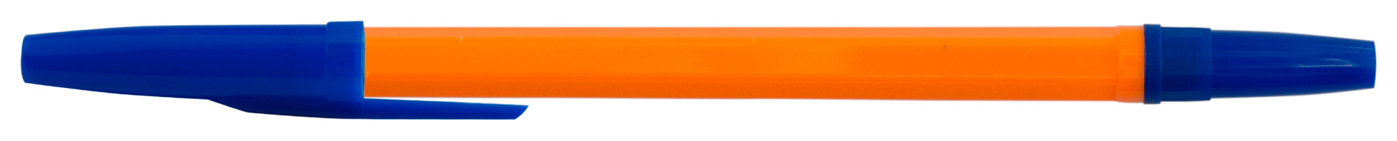 Ручка шариков. Buro желтый/синий d=1мм син. черн. сменный стержень стреловидный пиш. наконечник линия 0.7мм шестигр. без инд. Маркировки