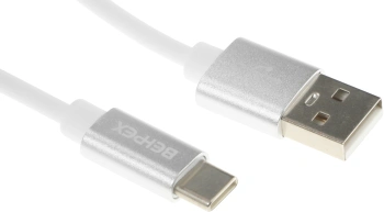 Кабель USB (m)-USB Type-C (m) 2м белый