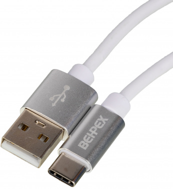 Кабель USB (m)-USB Type-C (m) 2м белый
