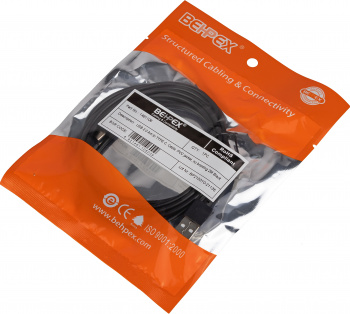 Кабель USB (m)-USB Type-C (m) 2м черный