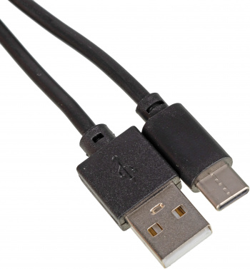 Кабель USB (m)-USB Type-C (m) 2м черный