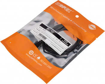 Кабель USB (m)-Lightning (m) 1м черный