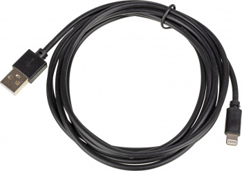 Кабель USB (m)-Lightning (m) 2м черный