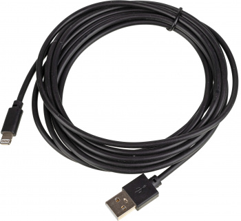 Кабель USB (m)-Lightning (m) 3м черный