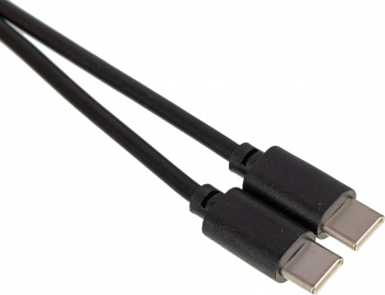 Кабель USB Type-C (m)-USB Type-C (m) 1м черный
