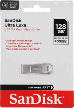Флеш Диск Sandisk 128GB Ultra Luxe
