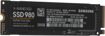 Накопитель SSD Samsung PCIe 3.0 x4 250GB MZ-V8V250BW