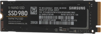Накопитель SSD Samsung PCIe 3.0 x4 250GB MZ-V8V250BW