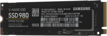 Накопитель SSD Samsung PCIe 3.0 x4 500GB MZ-V8V500BW