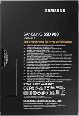 Накопитель SSD Samsung PCIe 3.0 x4 1TB MZ-V8V1T0BW