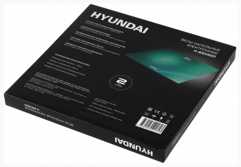 Весы напольные электронные Hyundai H-BS03623 макс.180кг рисунок