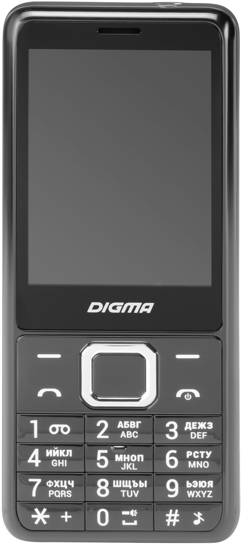 Мобильный телефон Digma LINX B280 32Mb серый моноблок 2Sim 2.8